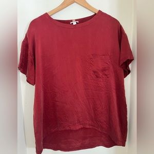 Lunya Washable Silk sleep shirt